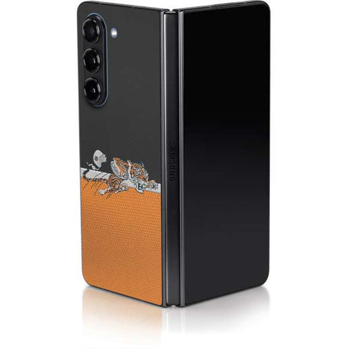 NFL Cincinnati Bengals Vintage Galaxy Z Fold5 5G Skin